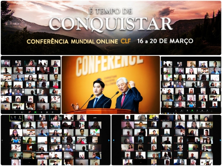 Conferência Mundial Online Ultrapassa barreiras Inter denominacionais e de distância
