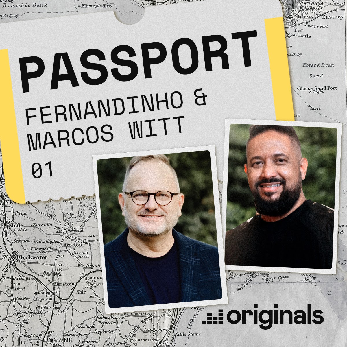 Deezer une fenômeno do gospel nacional Fernandinho com o artista americano vencedor do grammy Marcos Witt para a estreia do projeto “Deezer Passport”