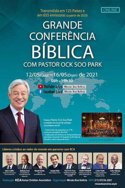 Missão Boa Notícia promove Grande Conferência Bíblica on-line