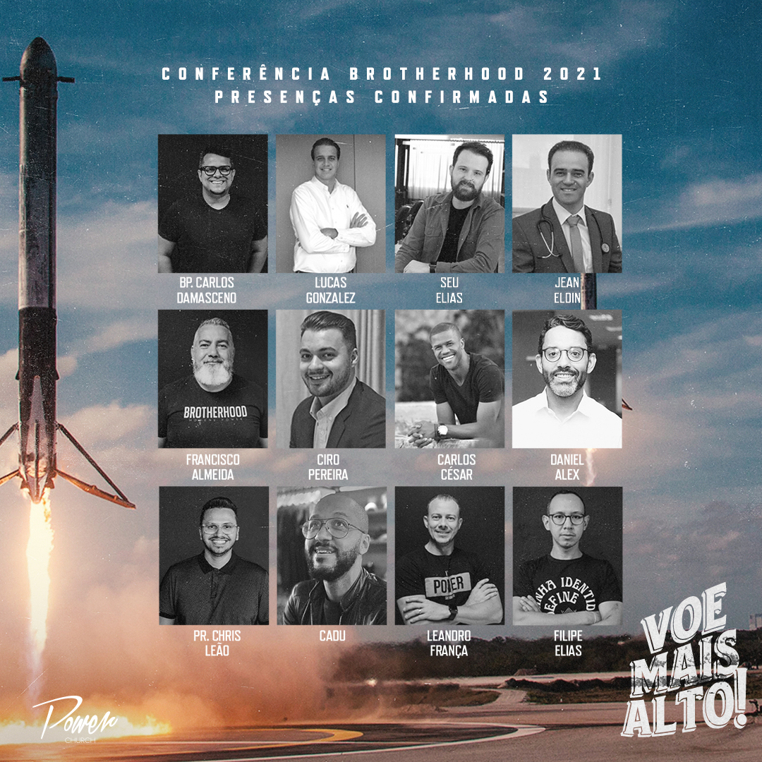 Voe mais alto: um evento para impulsionar homens para o seu destino!
