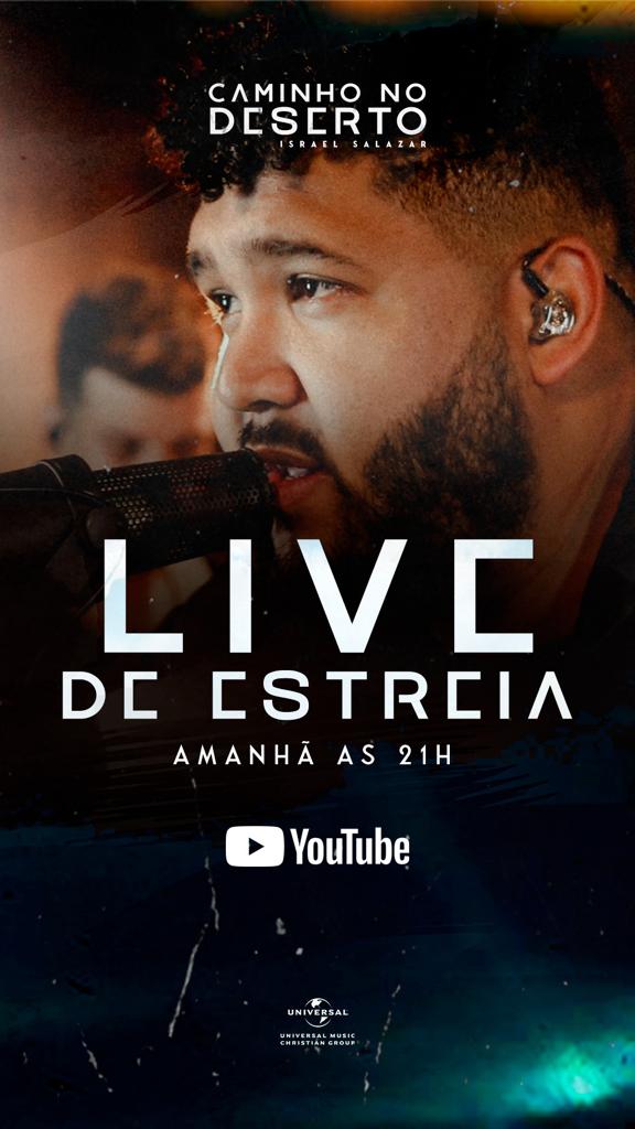 Israel Salazar apresenta a canção e o videoclipe de “caminho no deserto”
