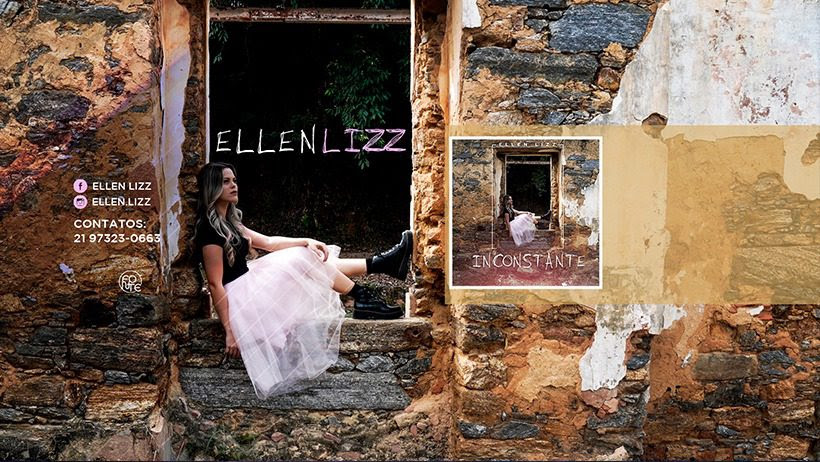 Com influência da música pop, Ellen Lizz apresenta sua nova música de trabalho “Inconstante”