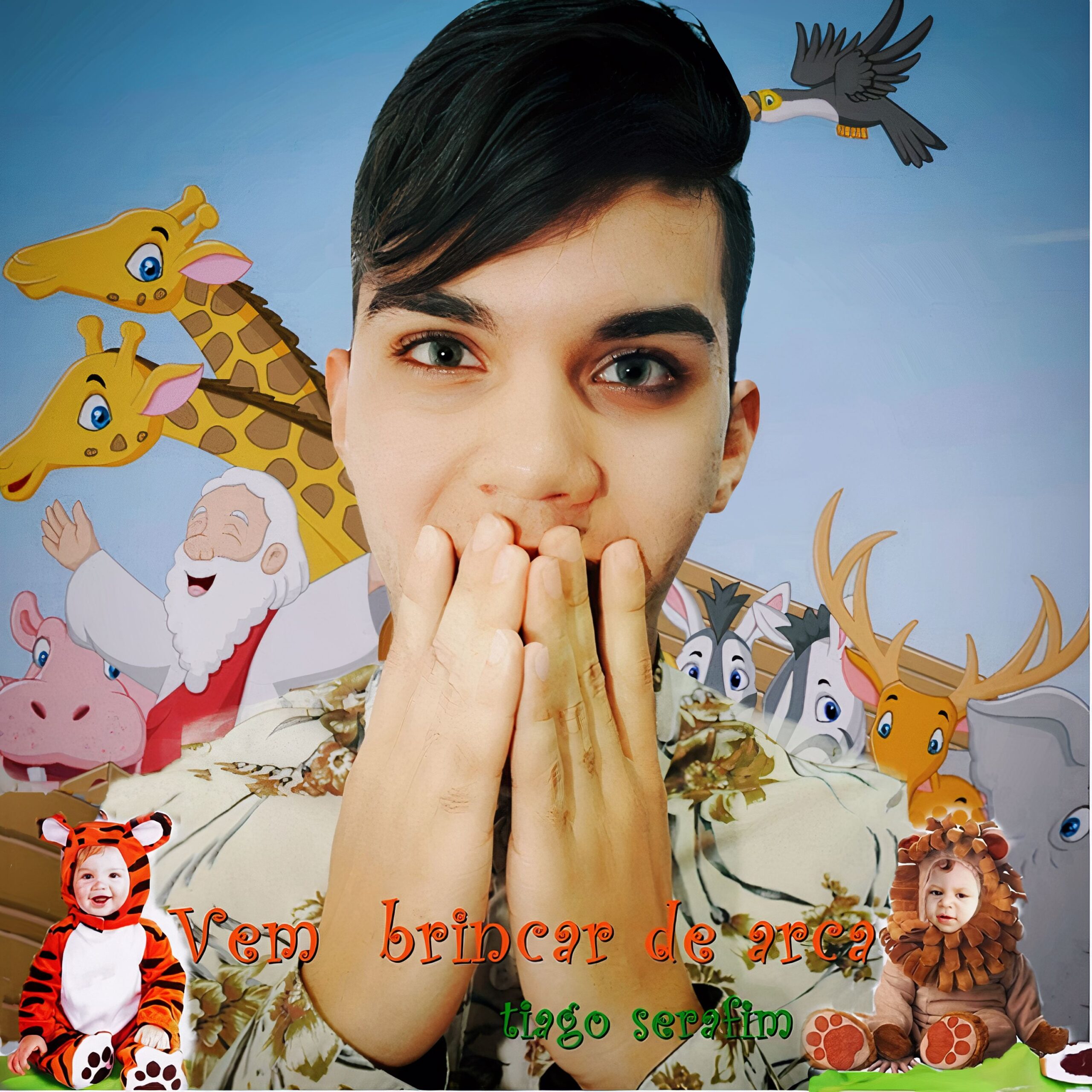 TIAGO SERAFIM LANÇA CD INFANTIL PARA AS CRIANÇAS