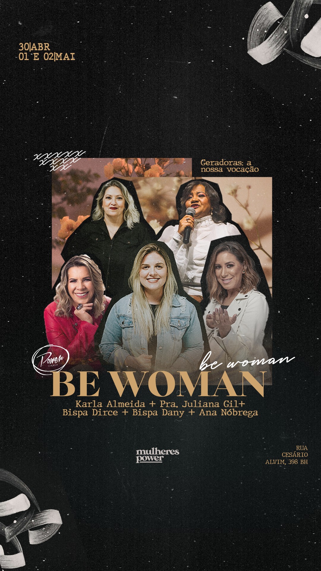 Be Woman: uma conferência sobre identidade, valor e propósito da mulher!