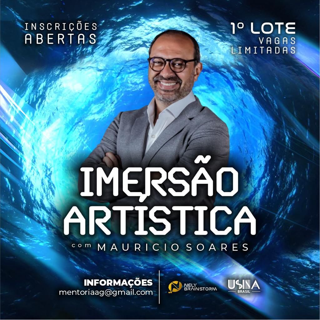 Dia de imersão com Maurício Soares tem inscrições abertas