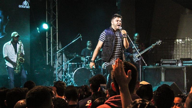 O cantor e pastor cristão Bruno Campos é atração do  São Gonçalo pela Fé