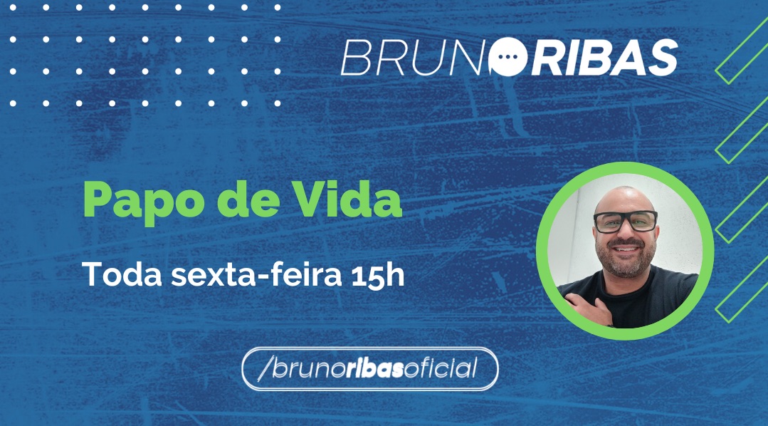 O comunicador Bruno Ribas lança série de lives com histórias de superação