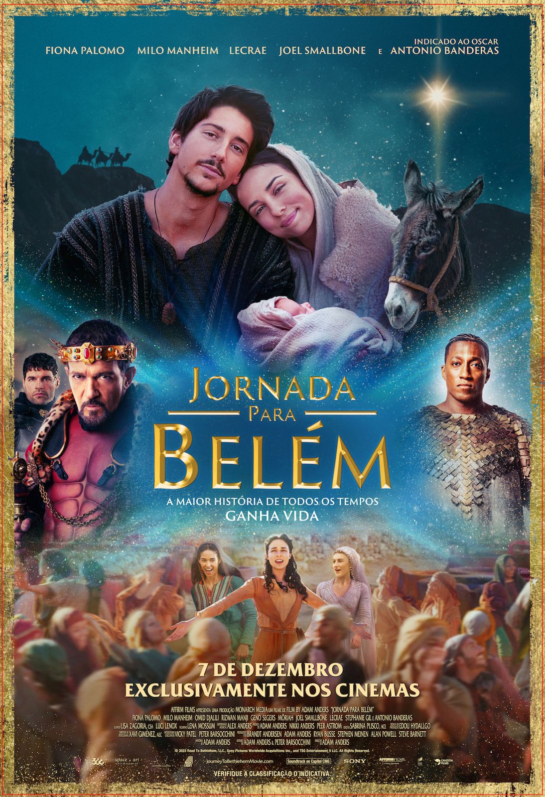 Jornada para Belém chega aos cinemas em 7 de dezembro