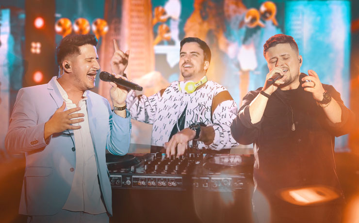 André e Felipe collab DJ PV em “Vem Com Josué”