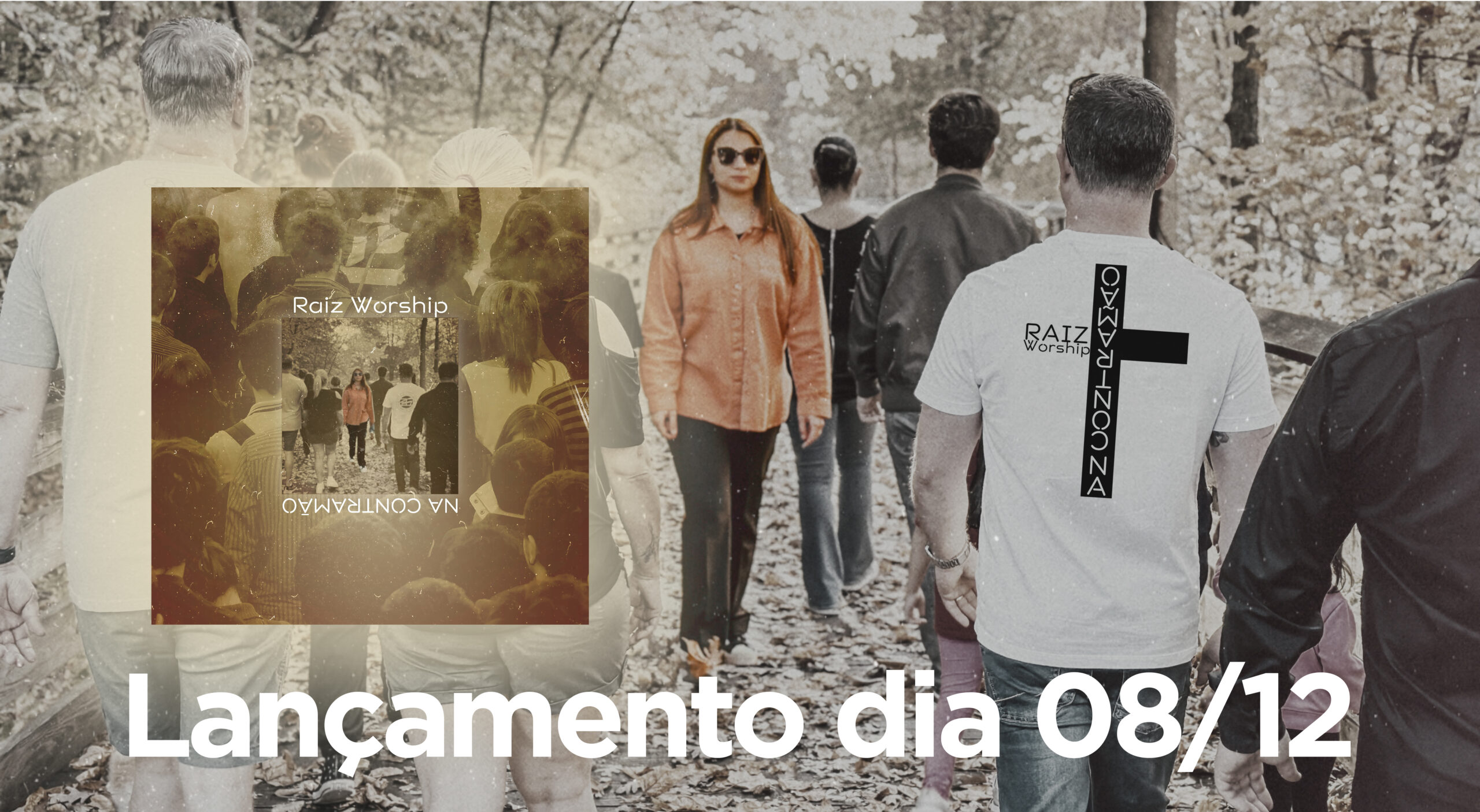 Banda Raiz Worship anuncia “Na Contramão”, um álbum com canções de profunda adoração