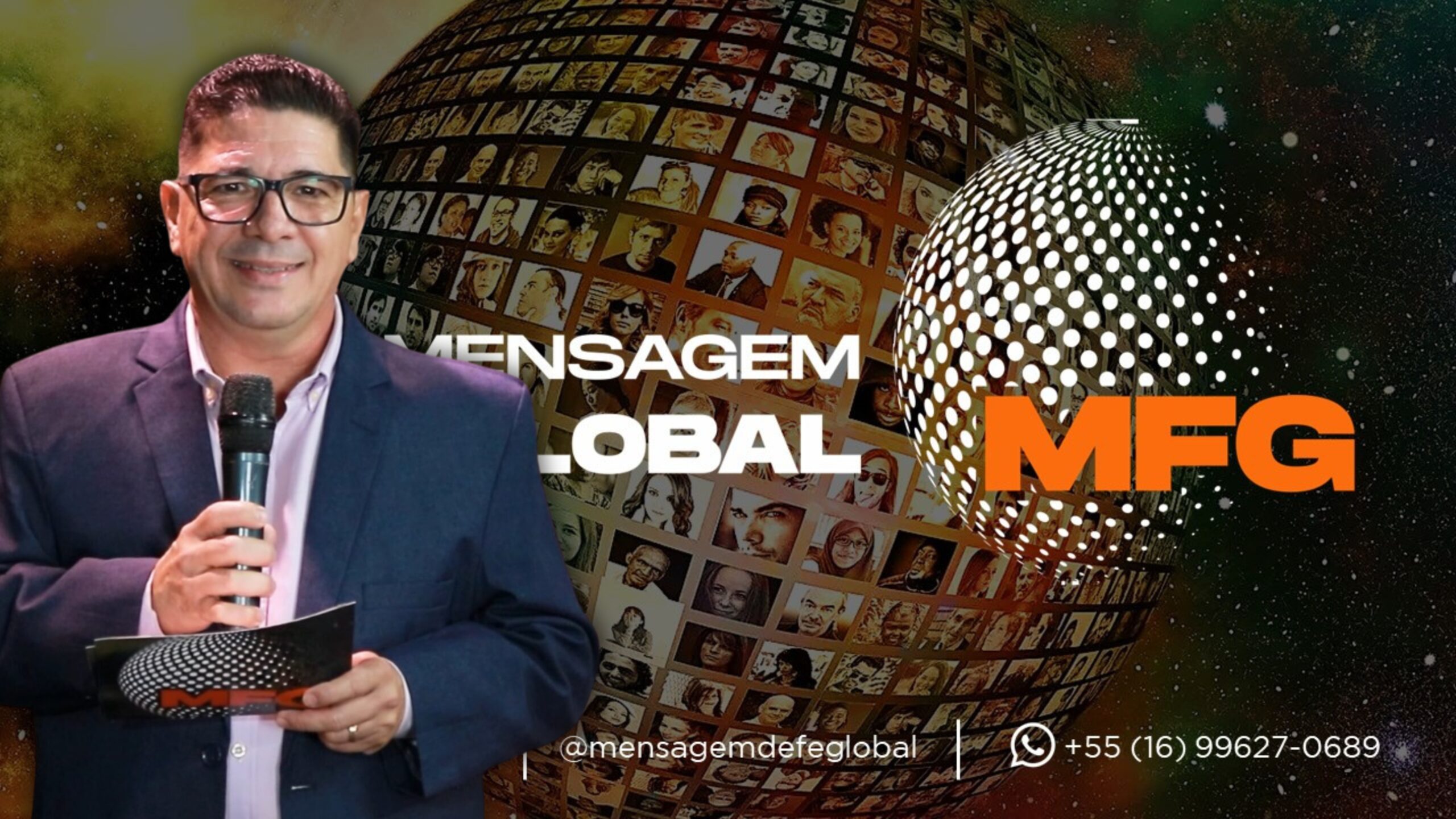 Conheça o Programa Mensagem de Fé Global, anunciando o evangelho de Jesus às nações
