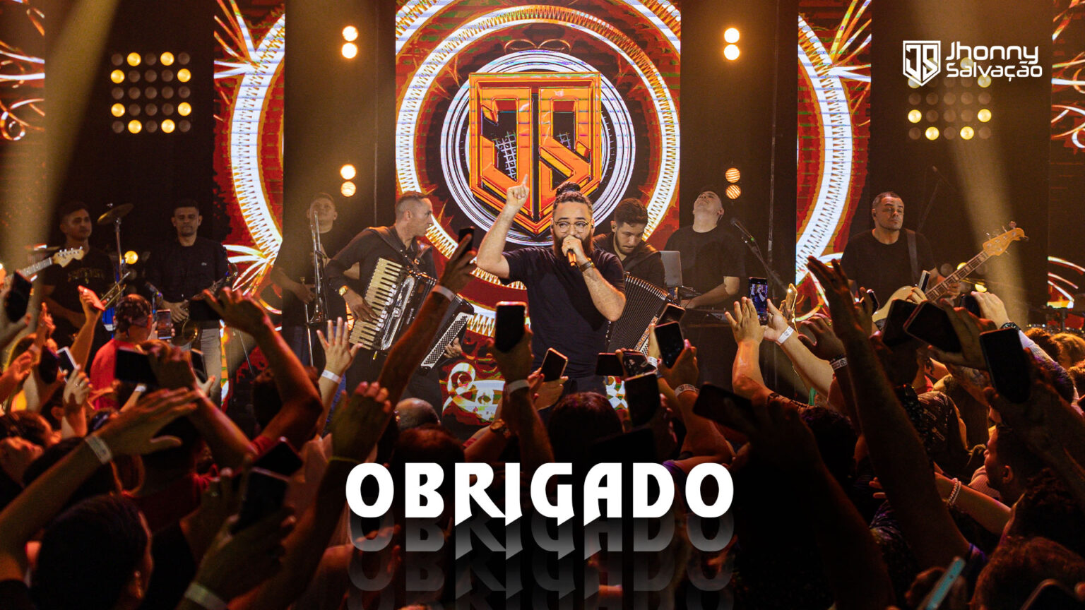 Jhonny Salvação lança “Obrigado”, faixa do EP “Minha História (Ao Vivo)”, seu primeiro projeto pela Universal Music
