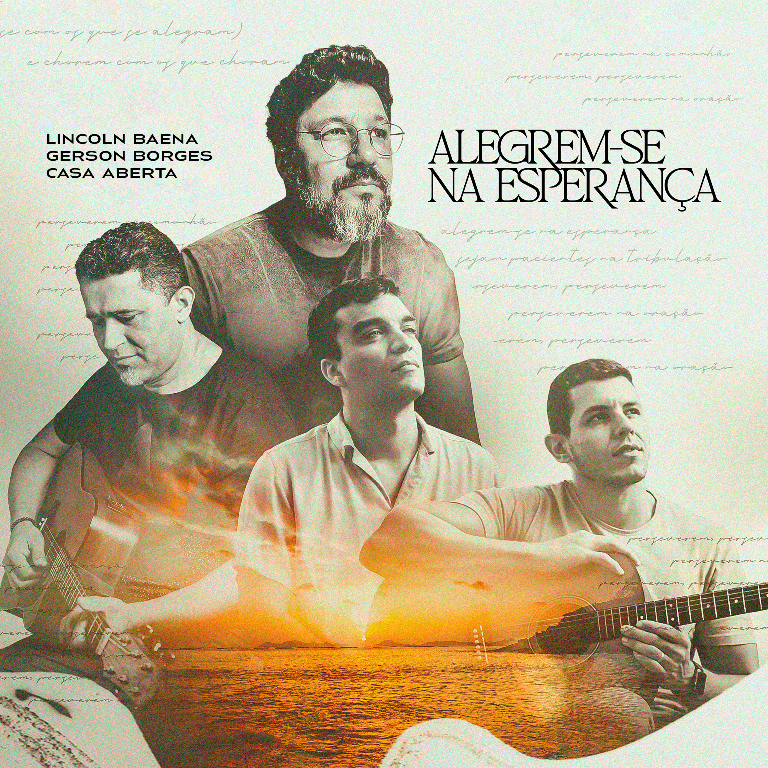 Lincoln Baena canta com maestria a doce canção “Alegrem-se na Esperança”