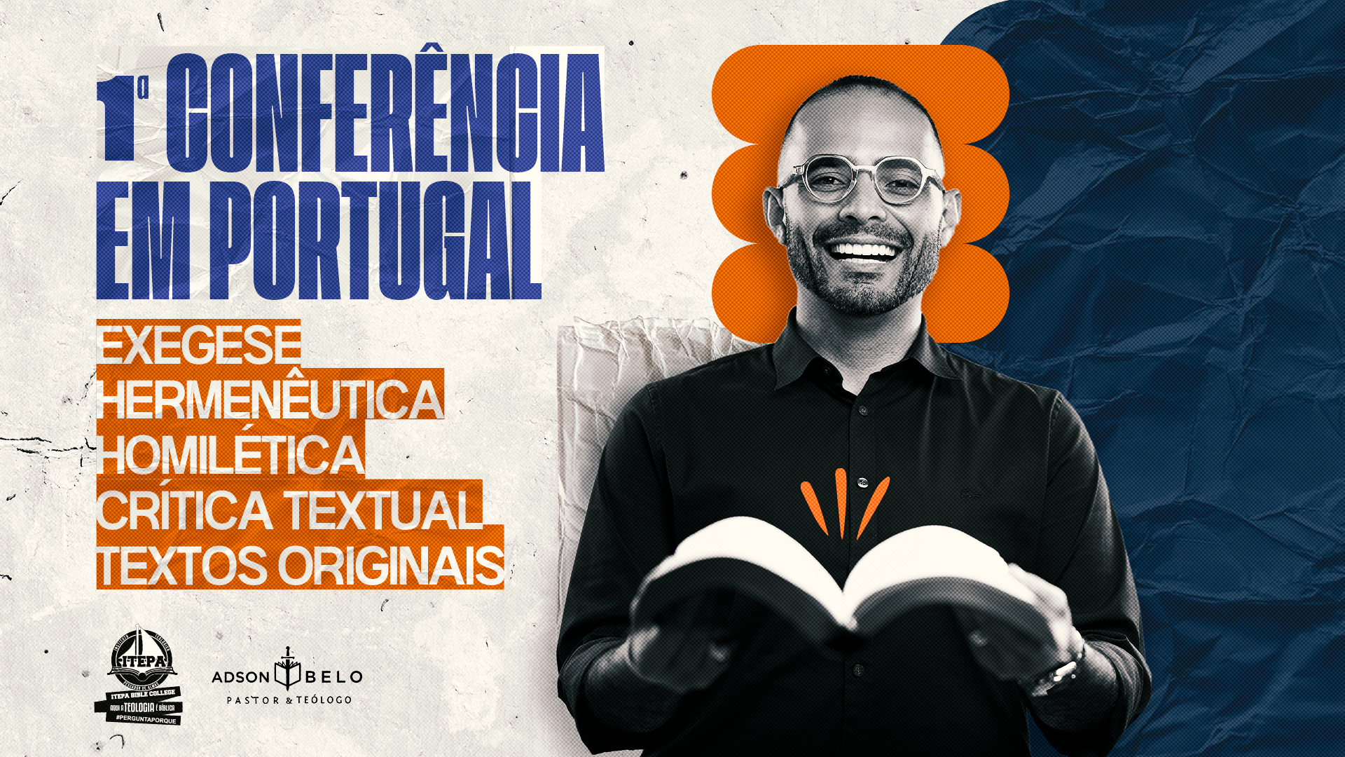 ITEPA Bible College realiza sua primeira conferência na Europa com o pastor Adson Belo