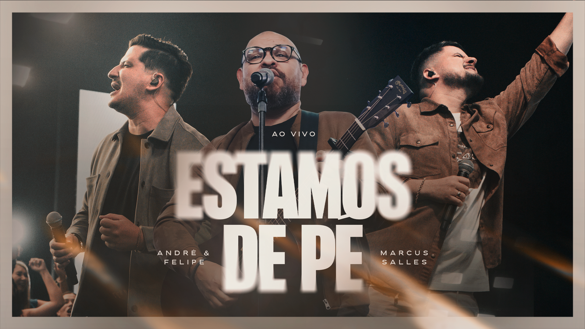 André e Felipe collab pastor Marcus Salles trazem a canção “Estamos de Pé”