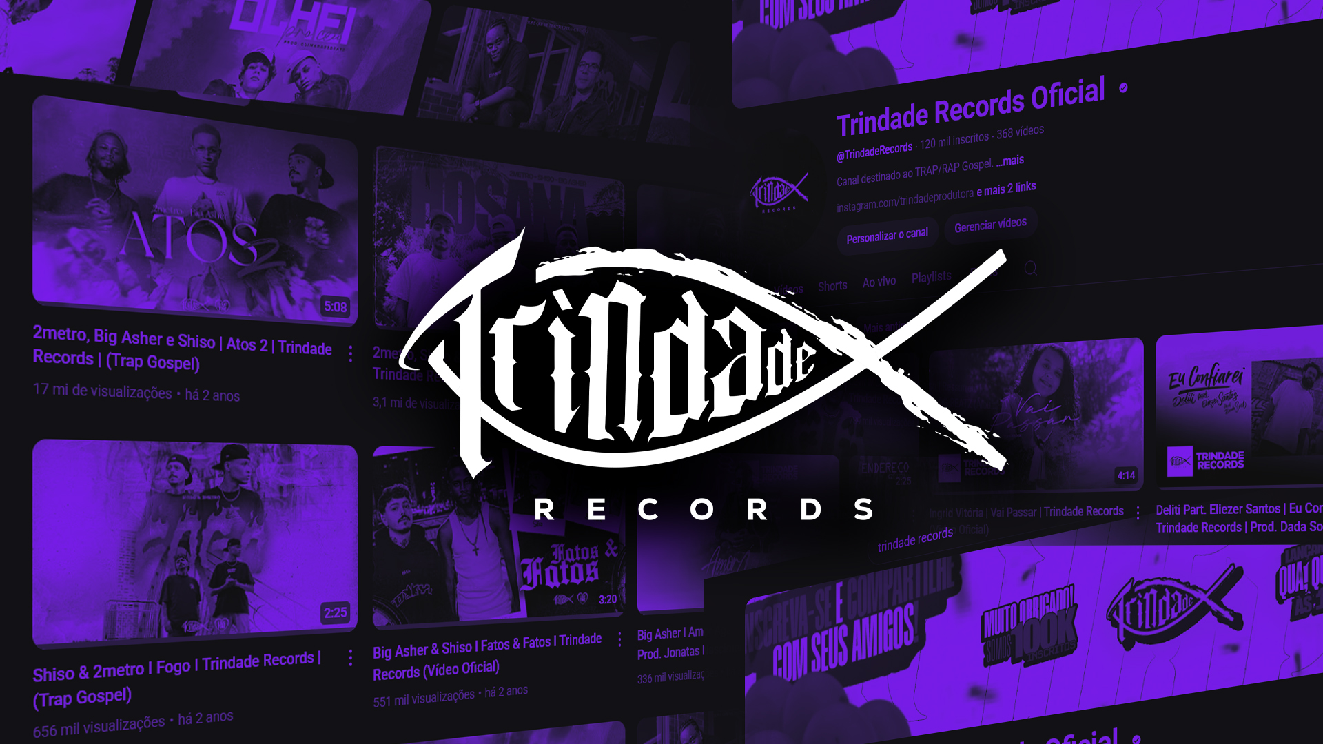 Trindade Records comemora 3 anos lançando talentos e fortalecendo o movimento do Trap e Rap gospel