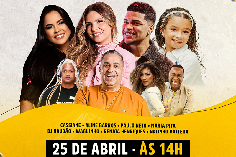 Marcha para Jesus Niterói 2026 reunirá grandes nomes da música cristã
